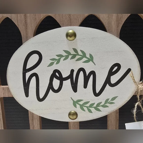 Elegant Gothic Cathedral Window "HOME" Decor Rustic Farmhouse Tabletop Wood Arch - Picture 2 of 7